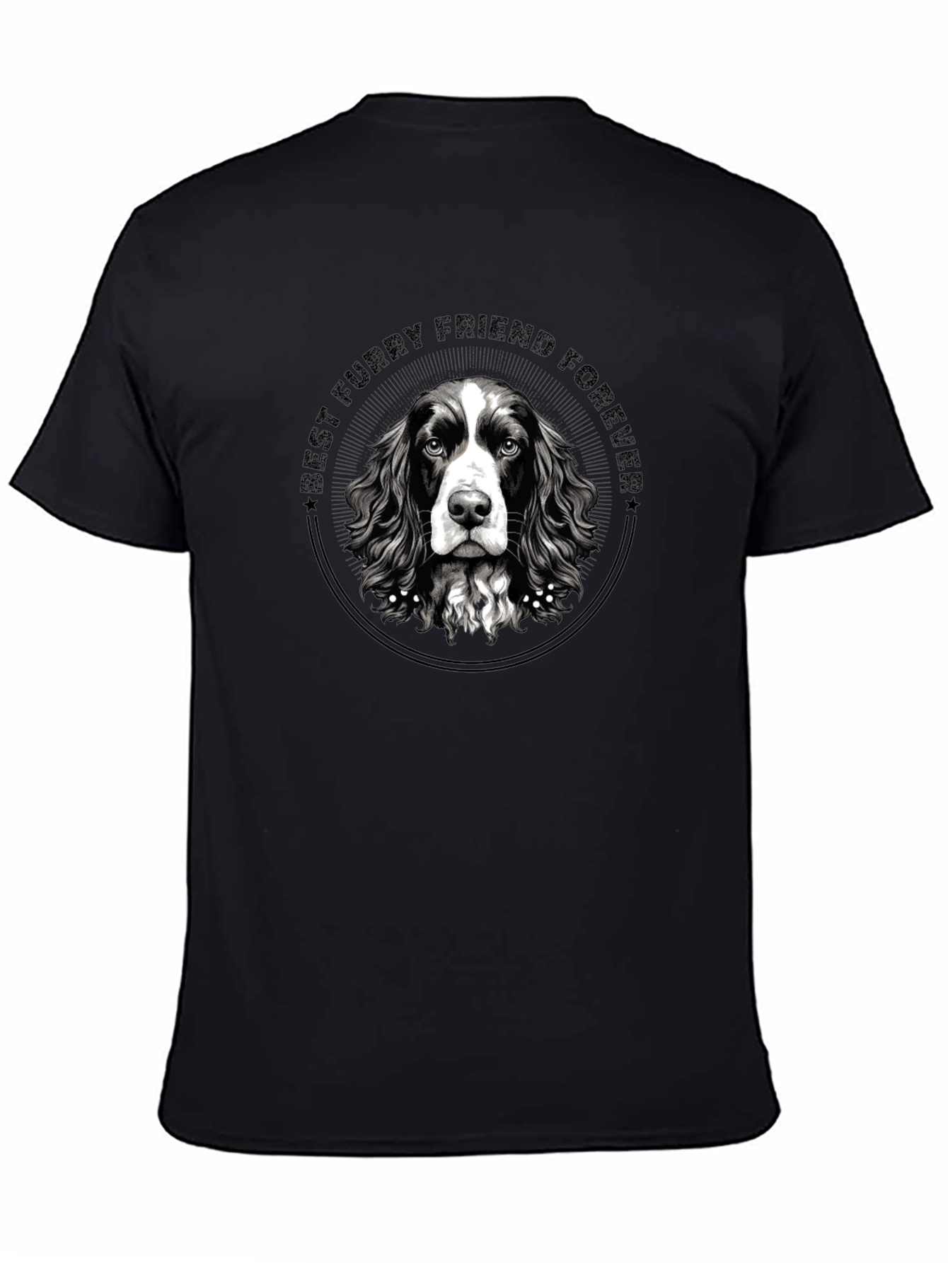 Best Furry Friend Forever T-Shirt – Dog Lover Graphic Tee