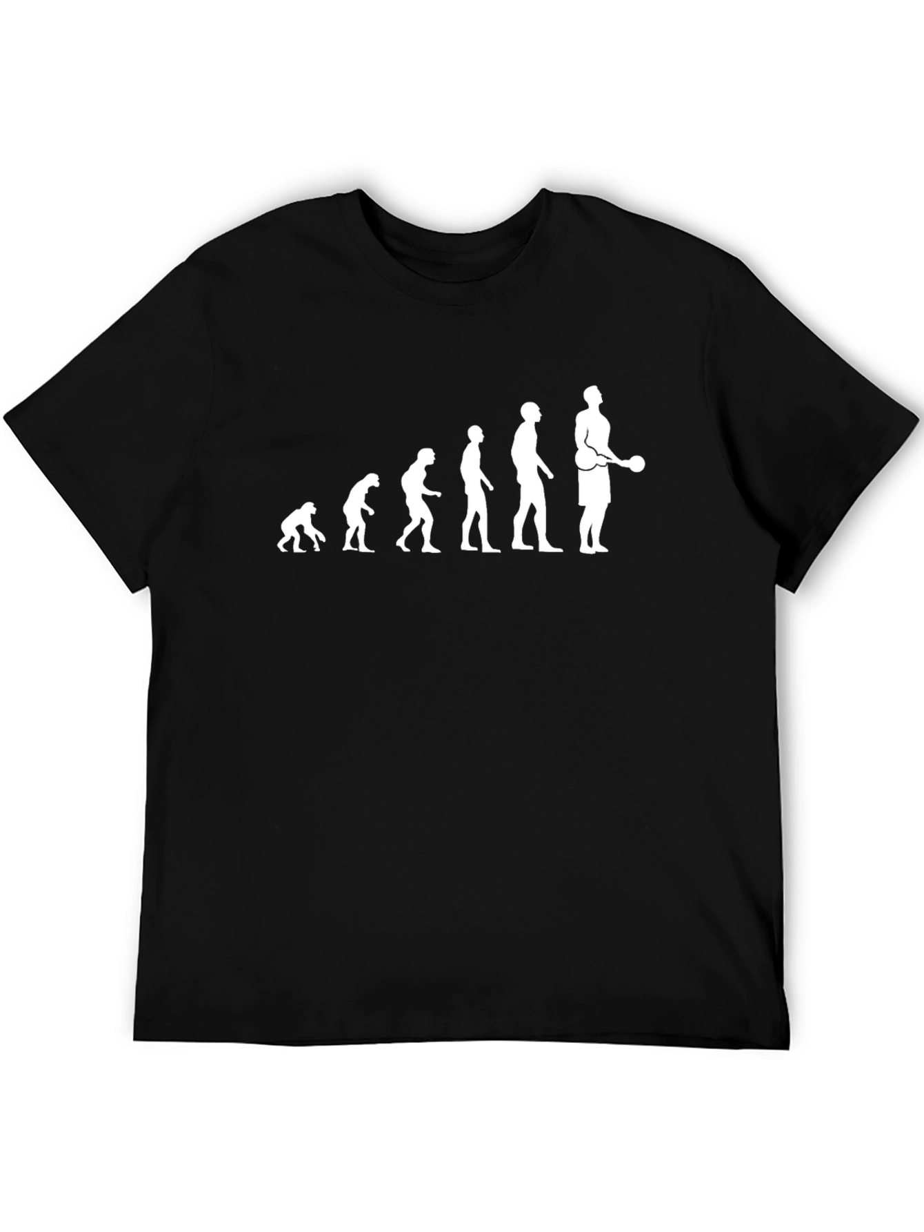 Evolution of Bowling Funny Graphic T-Shirt