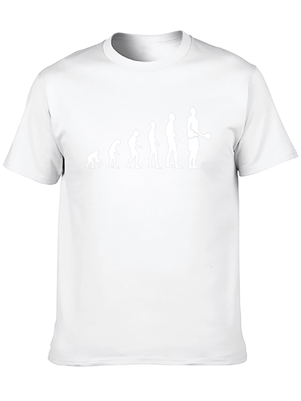 Evolution of Bowling Funny Graphic T-Shirt