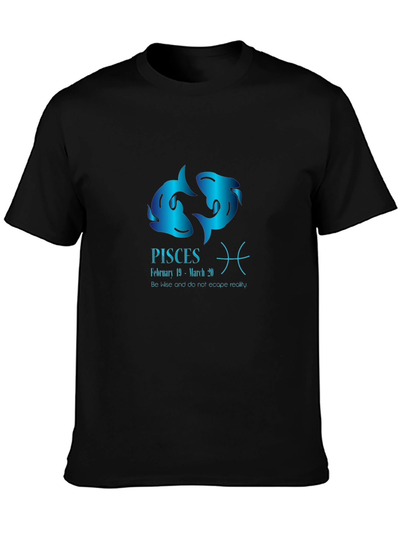 Pisces Zodiac T-Shirt - February 19 to March 20