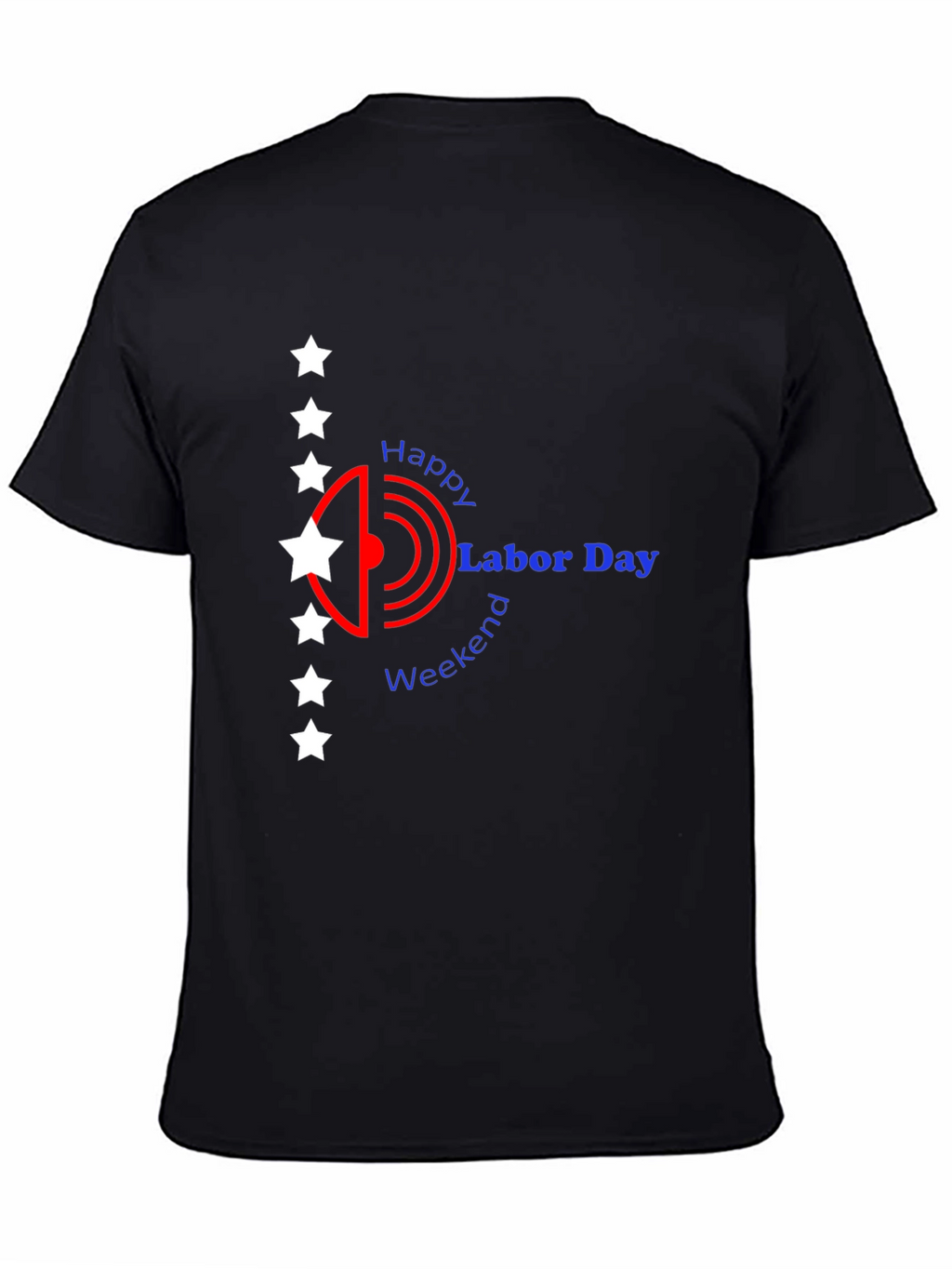 Happy Labor Day Weekend Black T-shirt