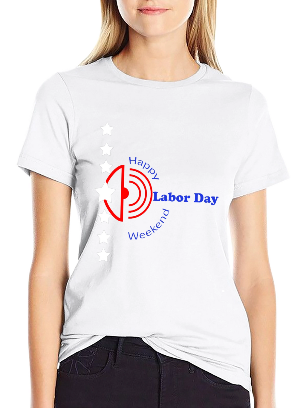 Happy Labor Day Weekend Black T-shirt