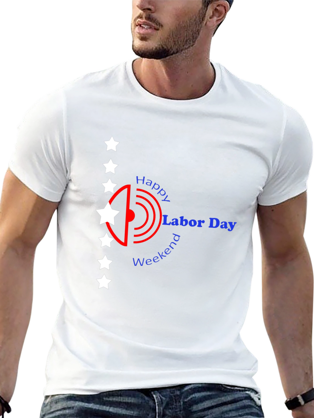 Happy Labor Day Weekend Black T-shirt