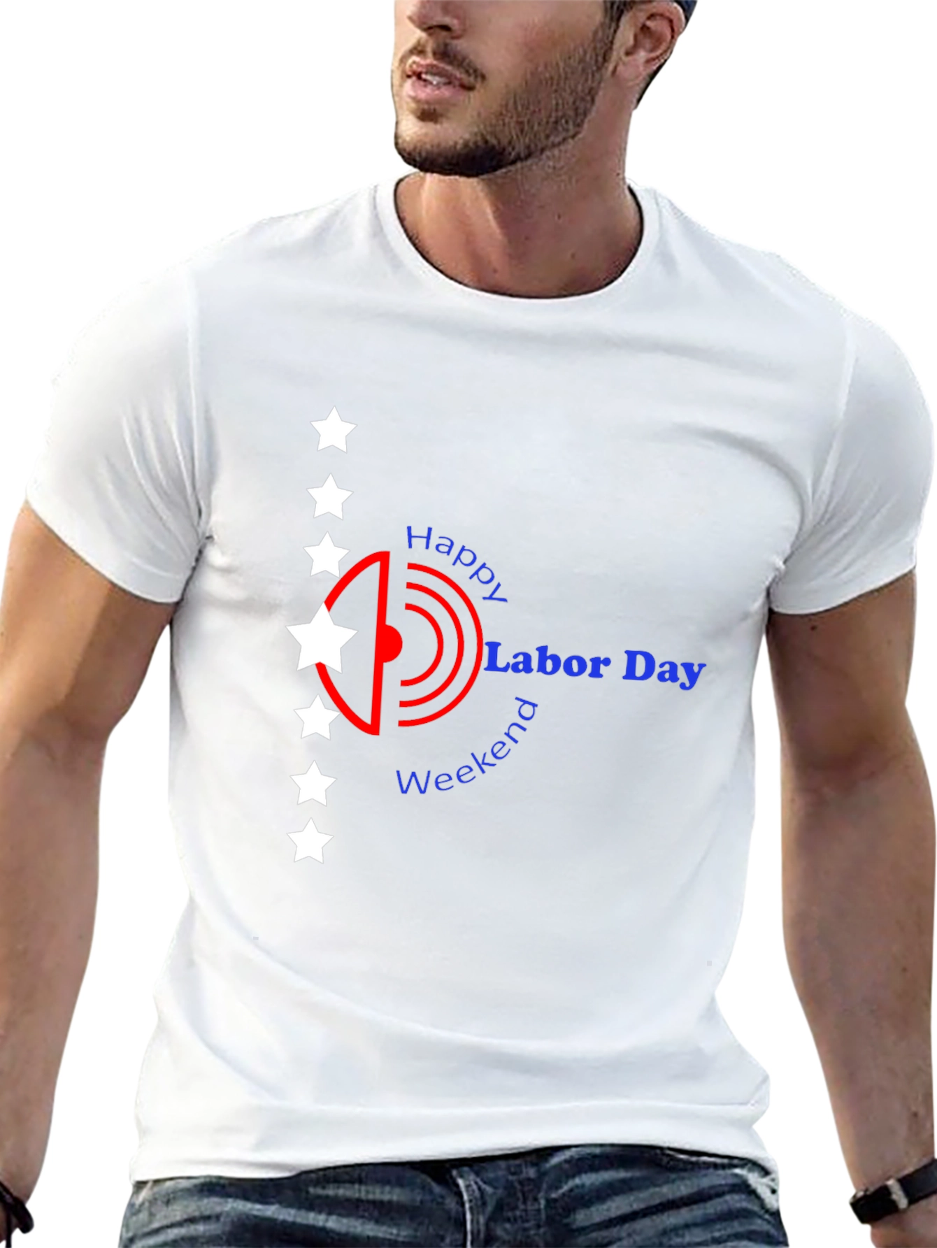 Happy Labor Day Weekend Black T-shirt