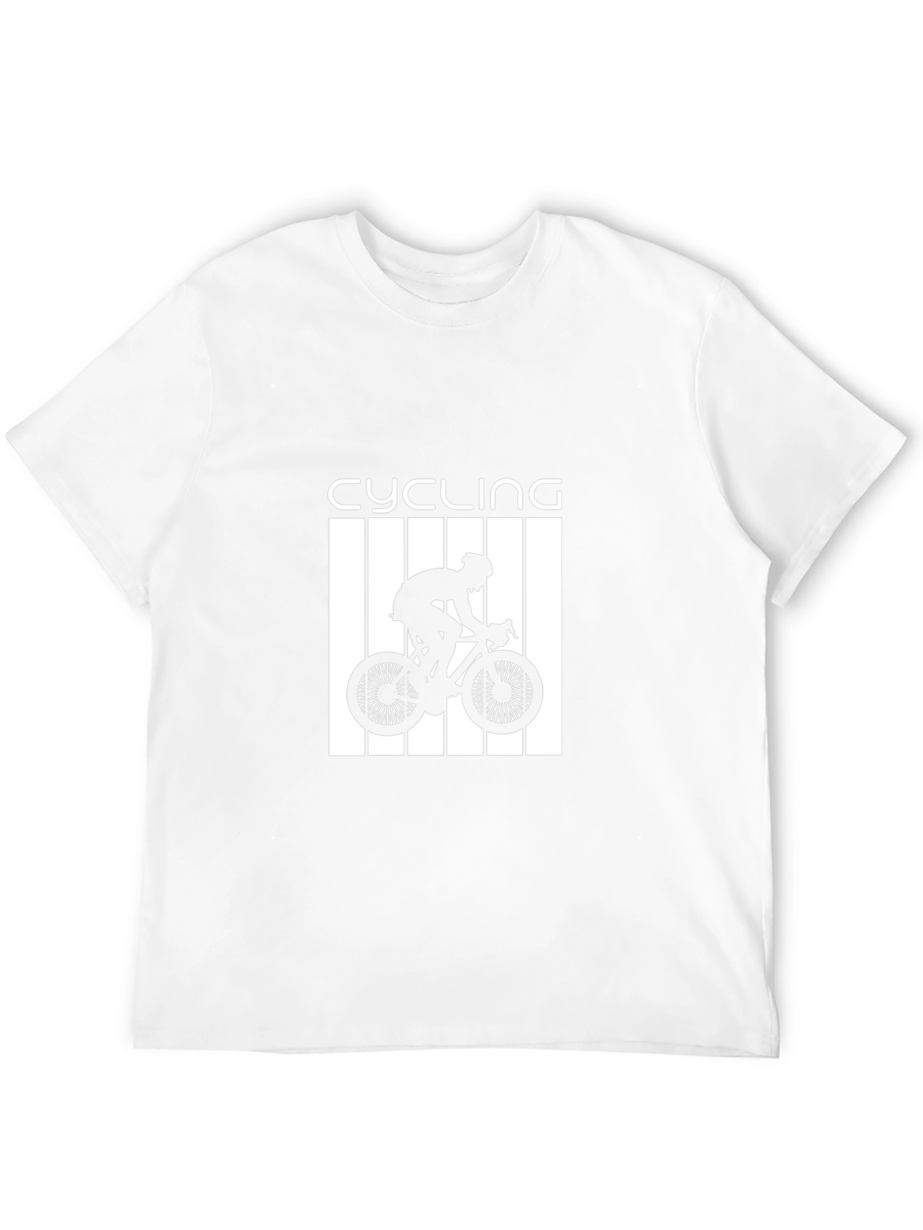 Black Cycling Graphic Tee