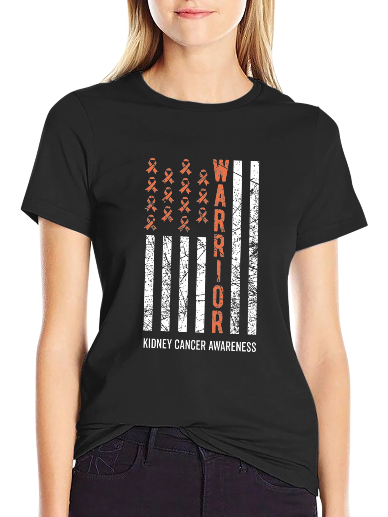 Kidney Cancer Awareness Warrior T-Shirt