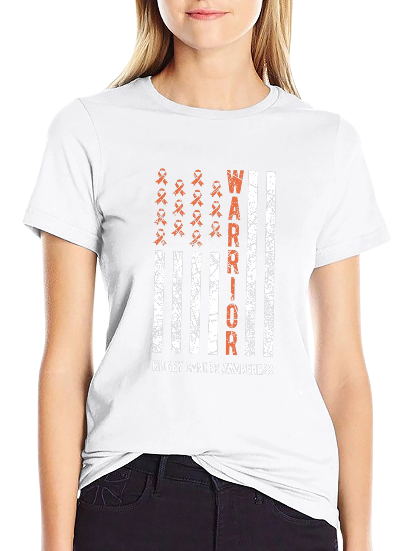 Kidney Cancer Awareness Warrior T-Shirt
