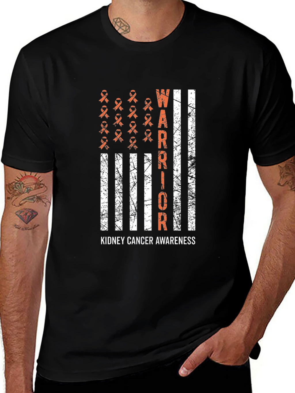 Kidney Cancer Awareness Warrior T-Shirt