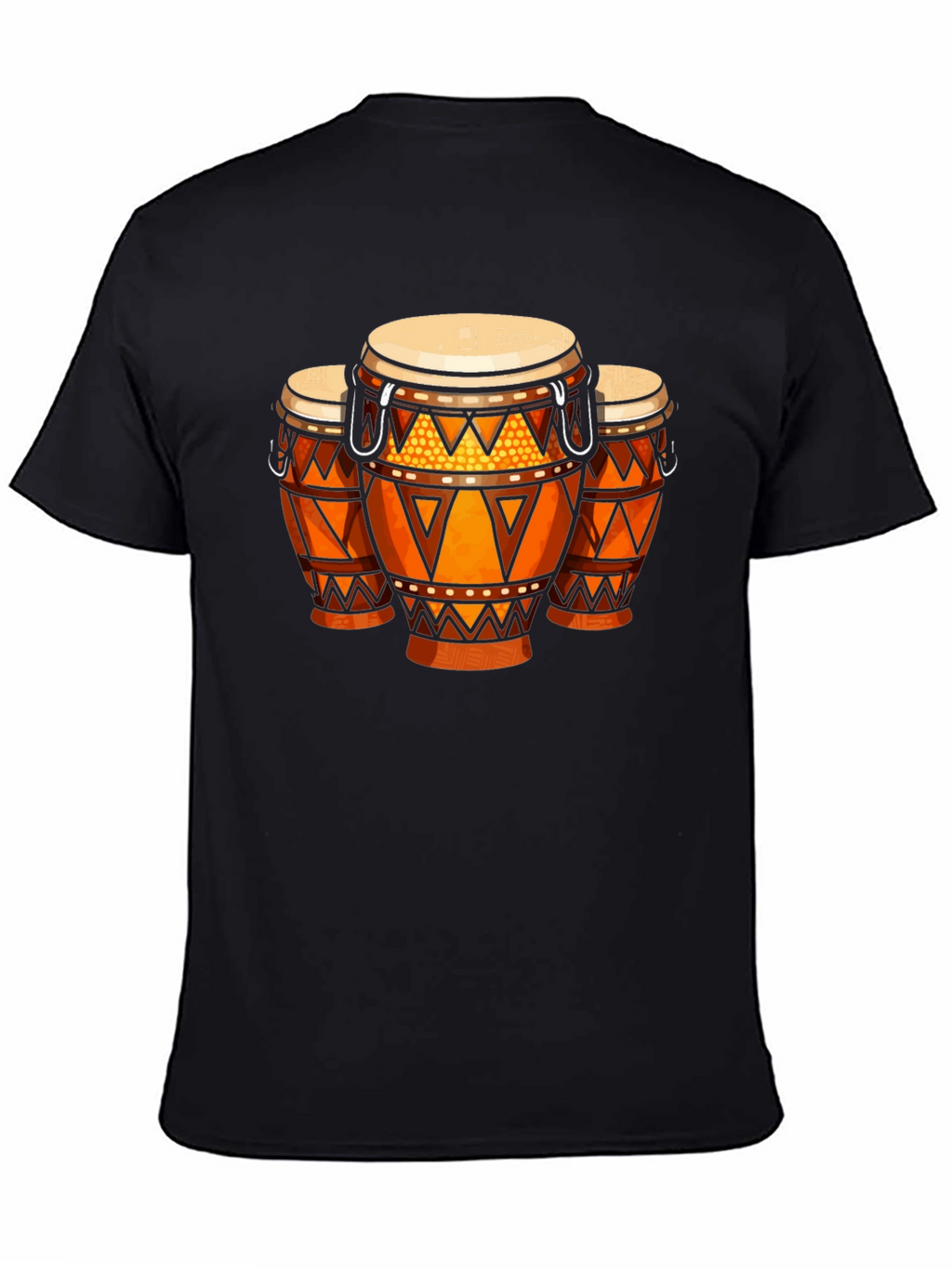 Conga Drum Graphic T-Shirt - Music Lover Tee