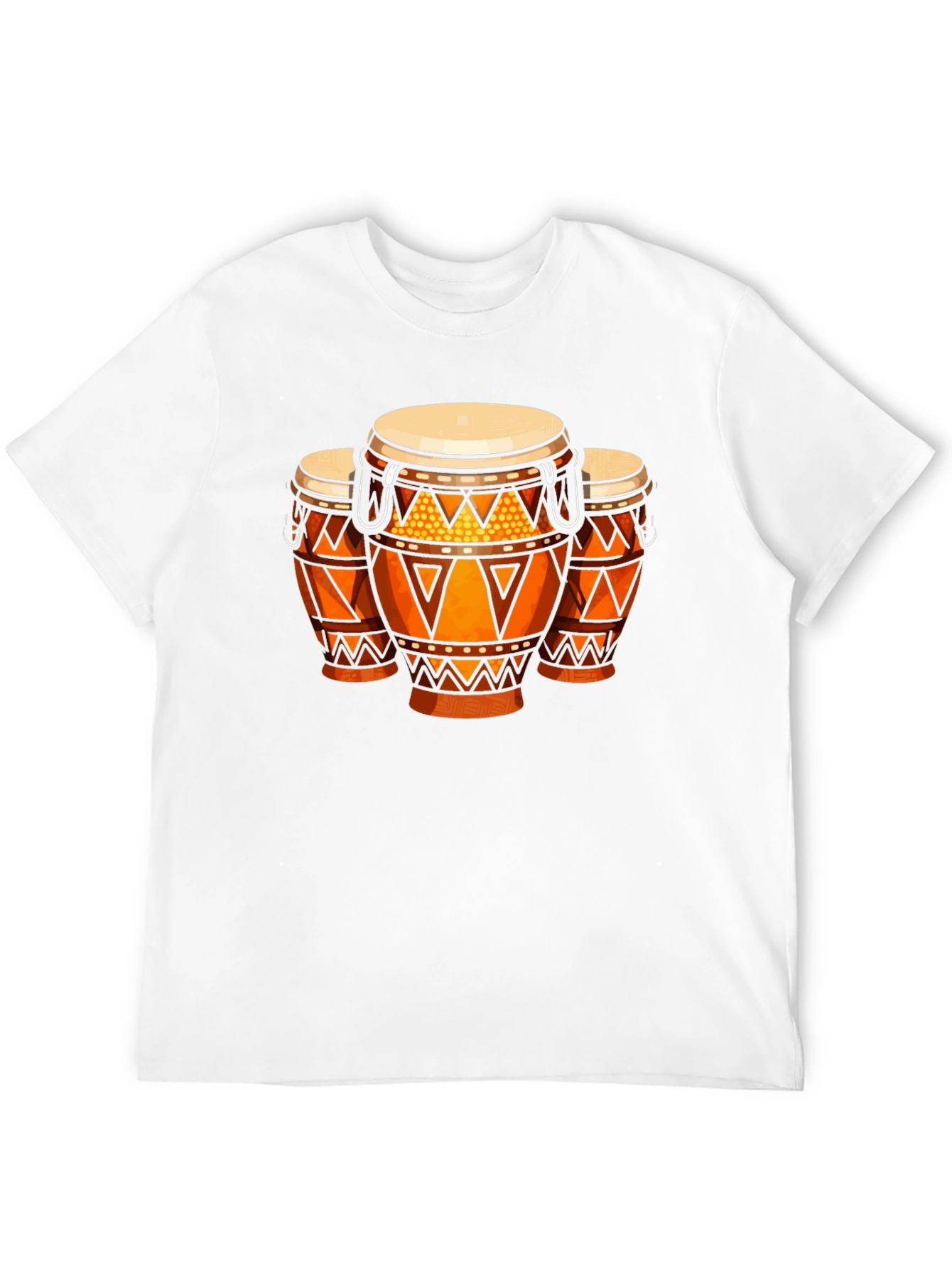 Conga Drum Graphic T-Shirt - Music Lover Tee