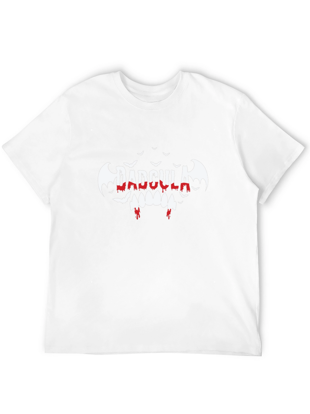 Dadcula T-Shirt - Halloween Dad Vampire Tee