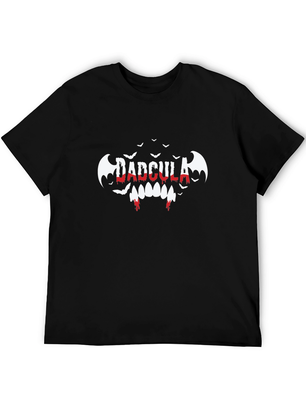 Dadcula T-Shirt - Halloween Dad Vampire Tee