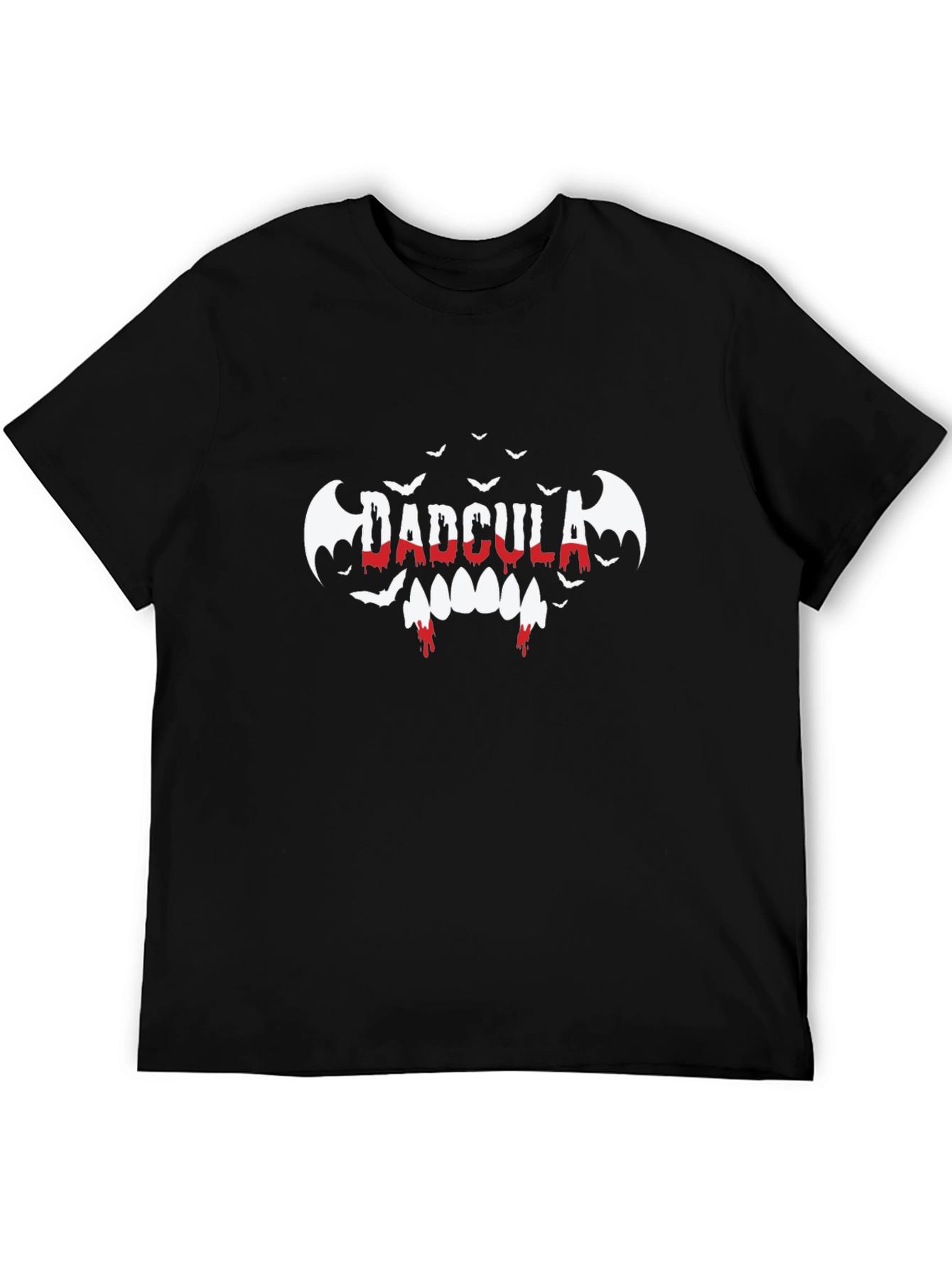 Dadcula T-Shirt - Halloween Dad Vampire Tee
