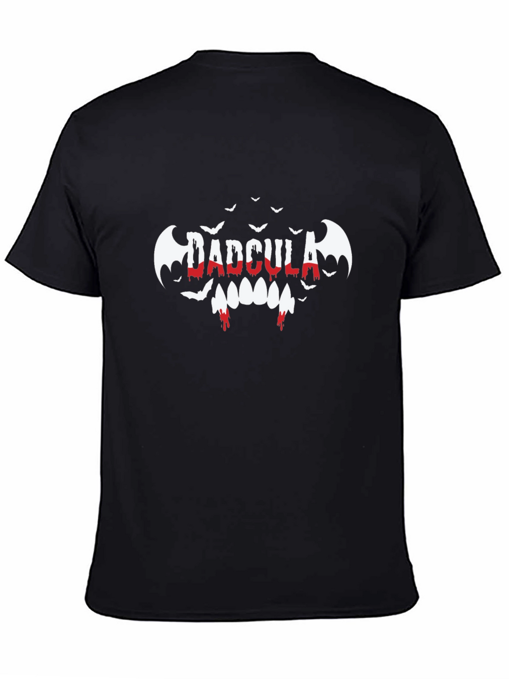 Dadcula T-Shirt - Halloween Dad Vampire Tee