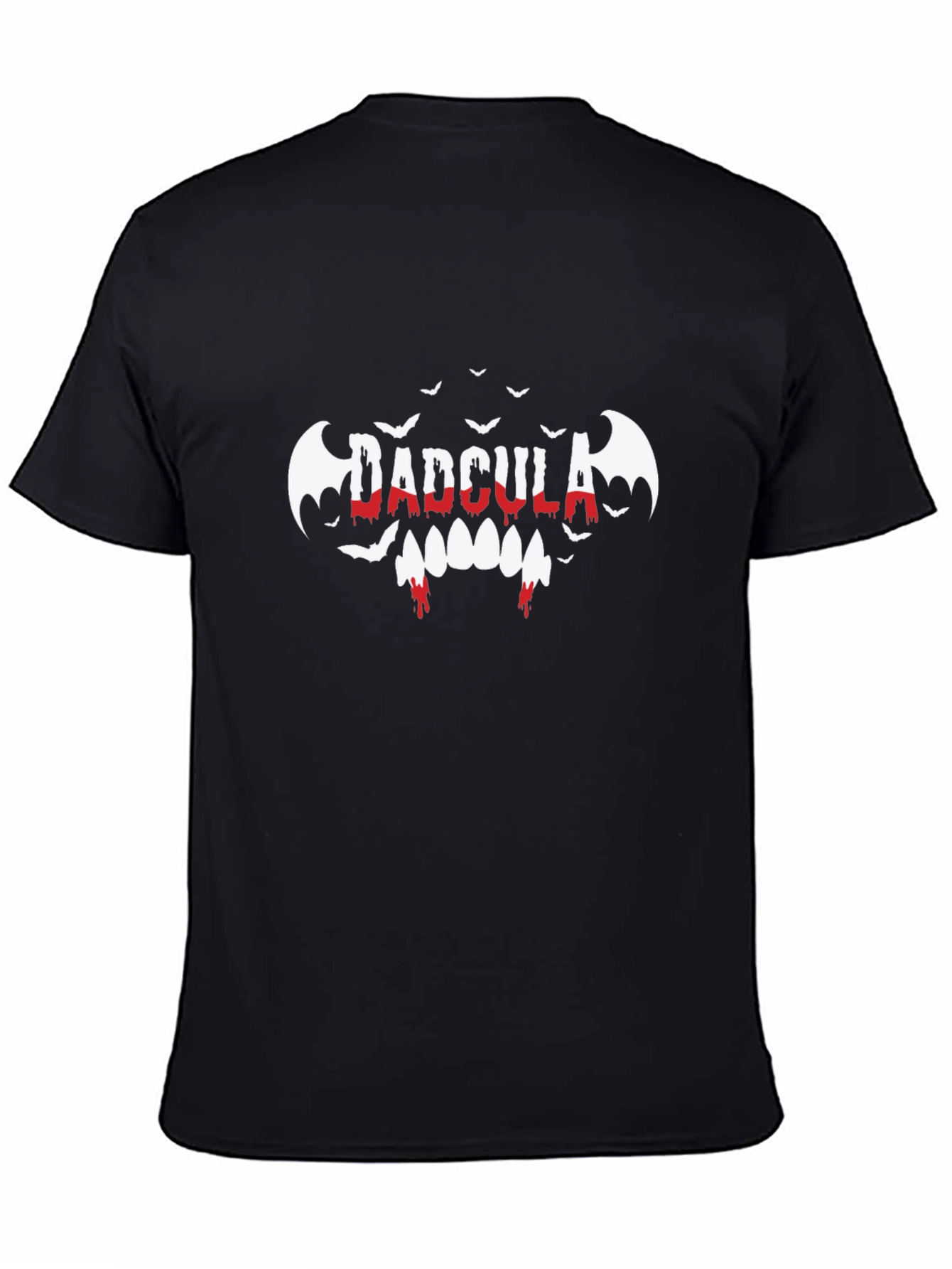 Dadcula T-Shirt - Halloween Dad Vampire Tee