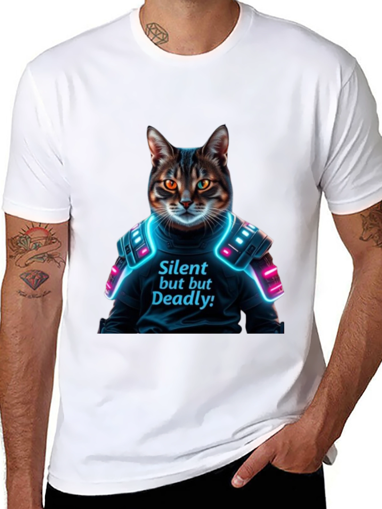 Silent but Deadly Cat T-Shirt