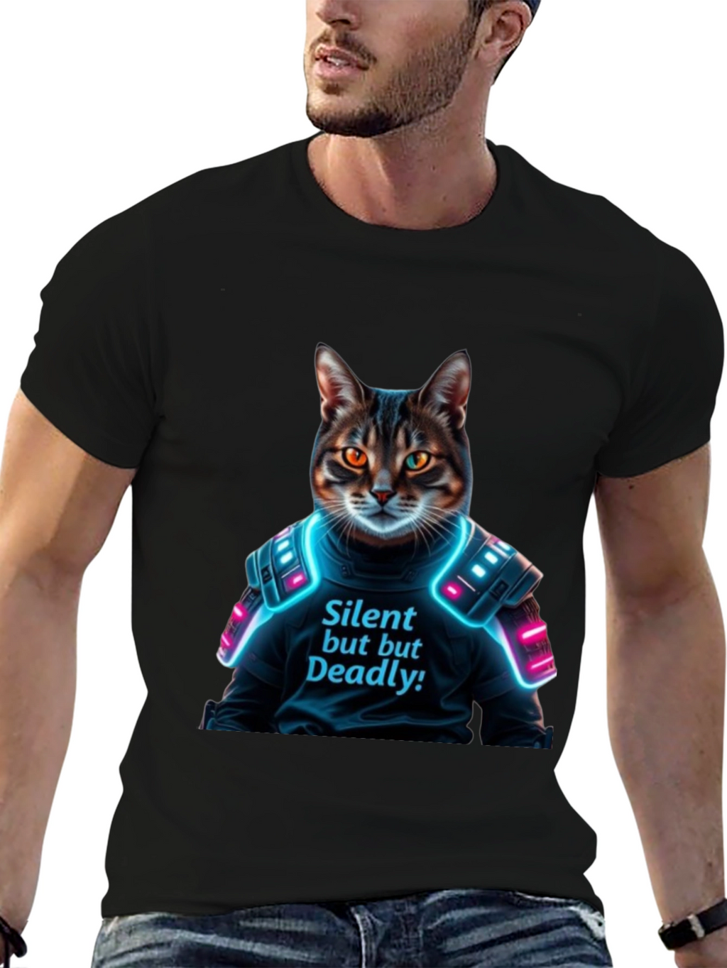Silent but Deadly Cat T-Shirt