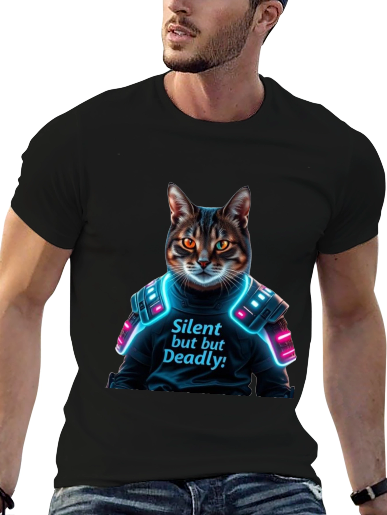 Silent but Deadly Cat T-Shirt
