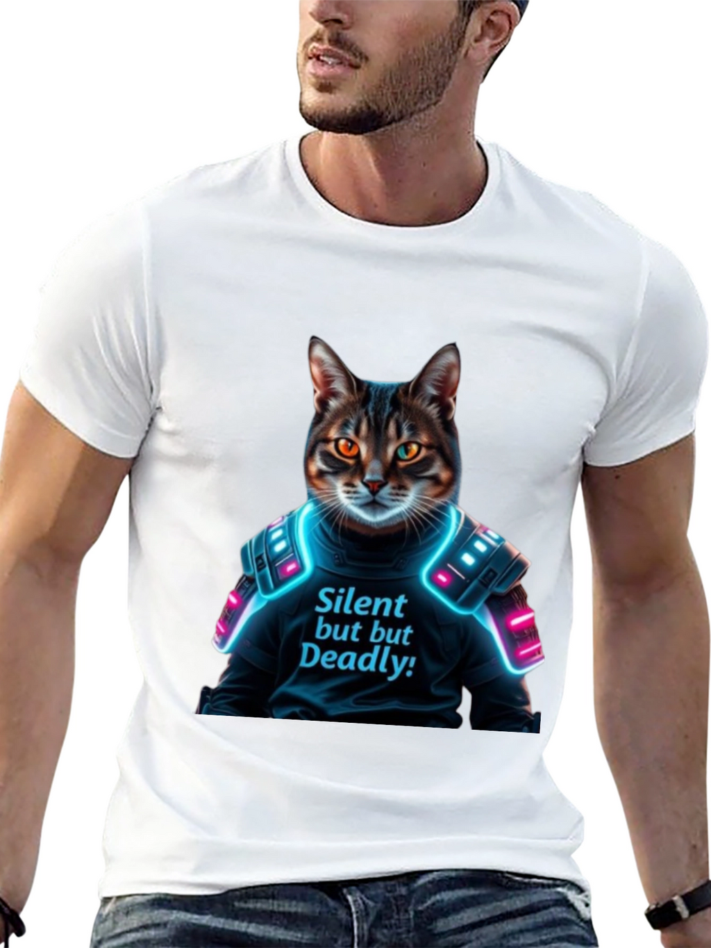 Silent but Deadly Cat T-Shirt