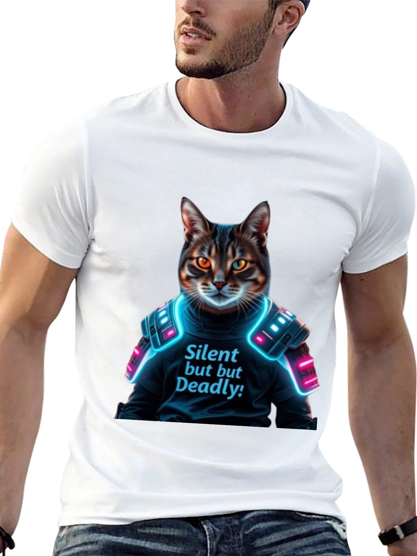 Silent but Deadly Cat T-Shirt