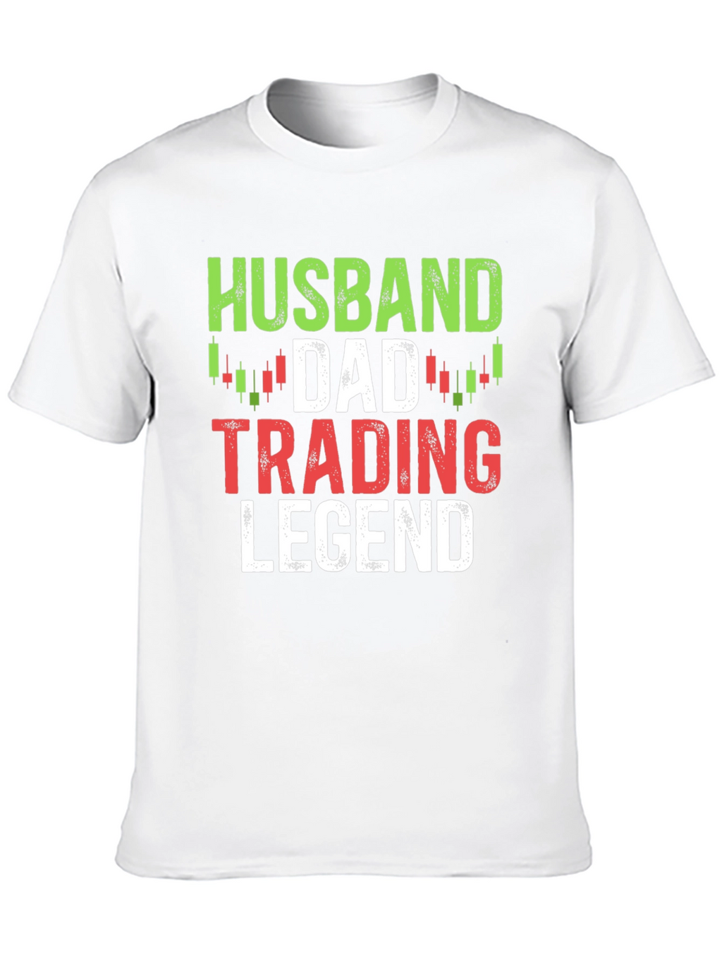 Husband Dad Trading Legend Black T-Shirt