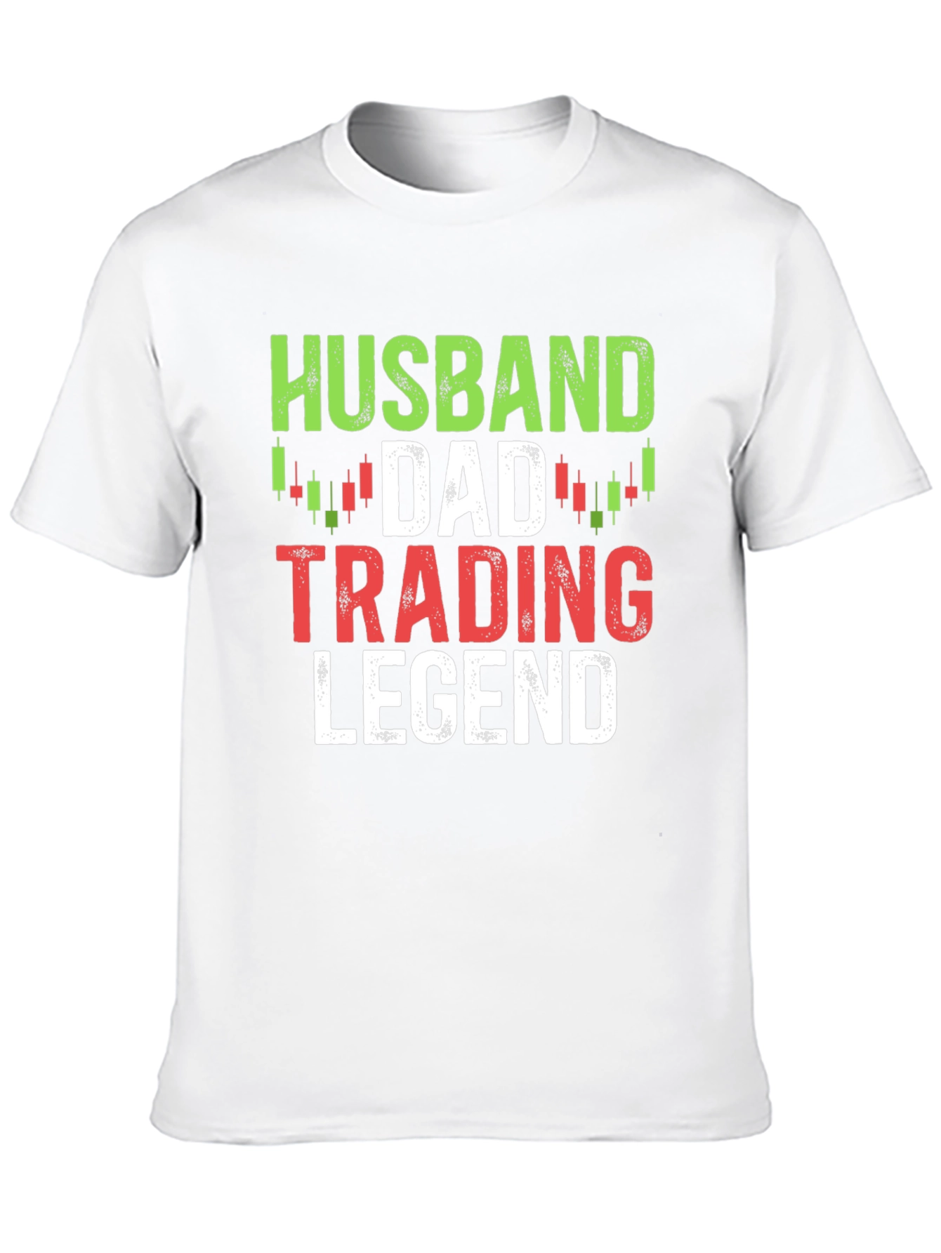 Husband Dad Trading Legend Black T-Shirt