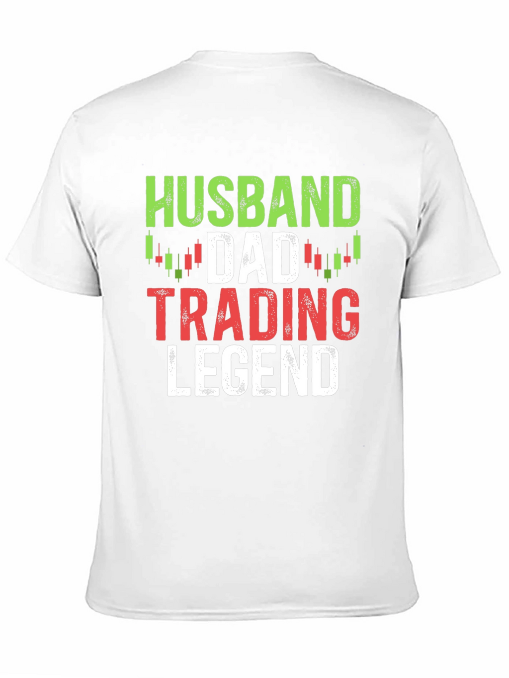 Husband Dad Trading Legend Black T-Shirt