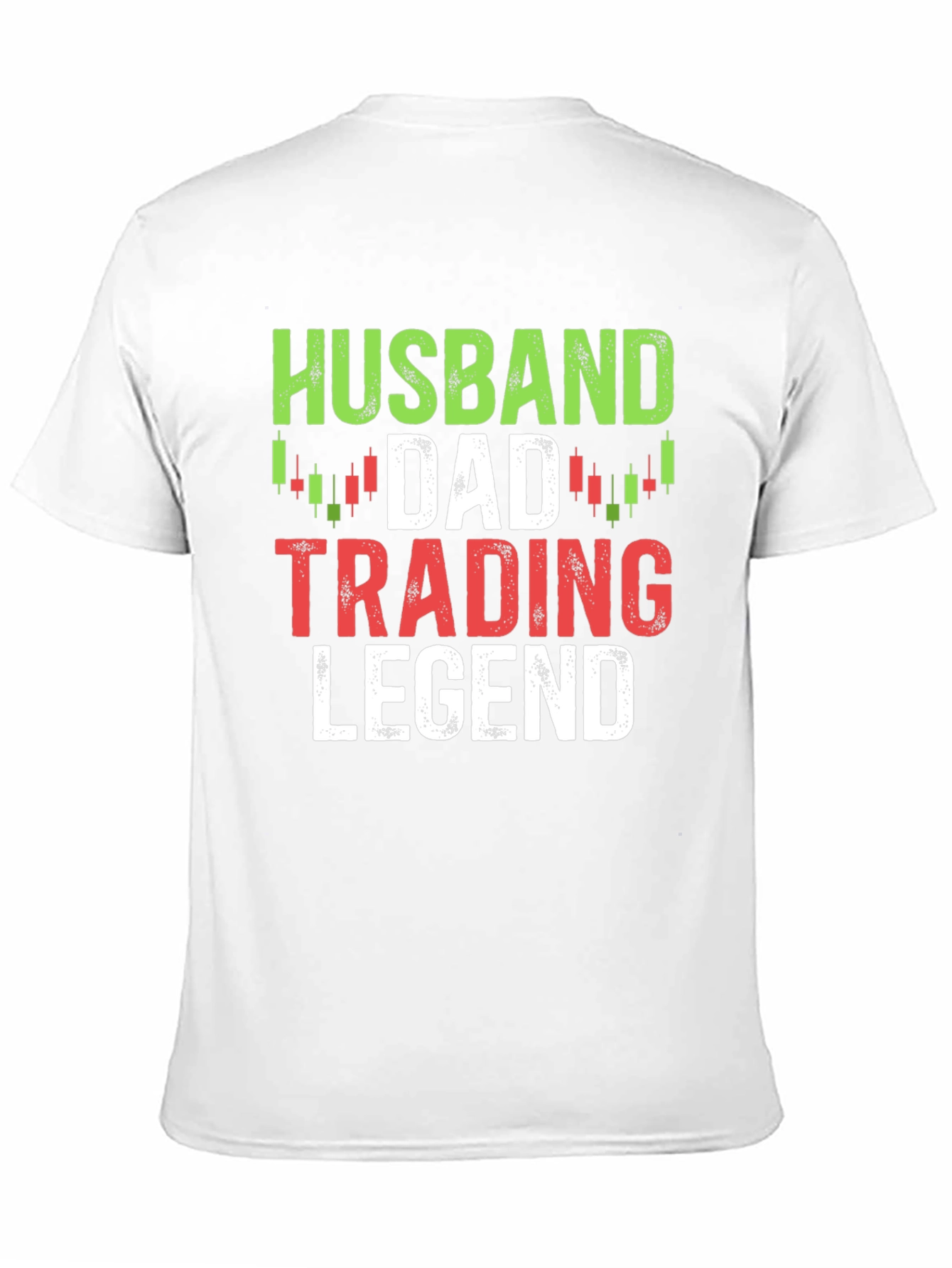 Husband Dad Trading Legend Black T-Shirt