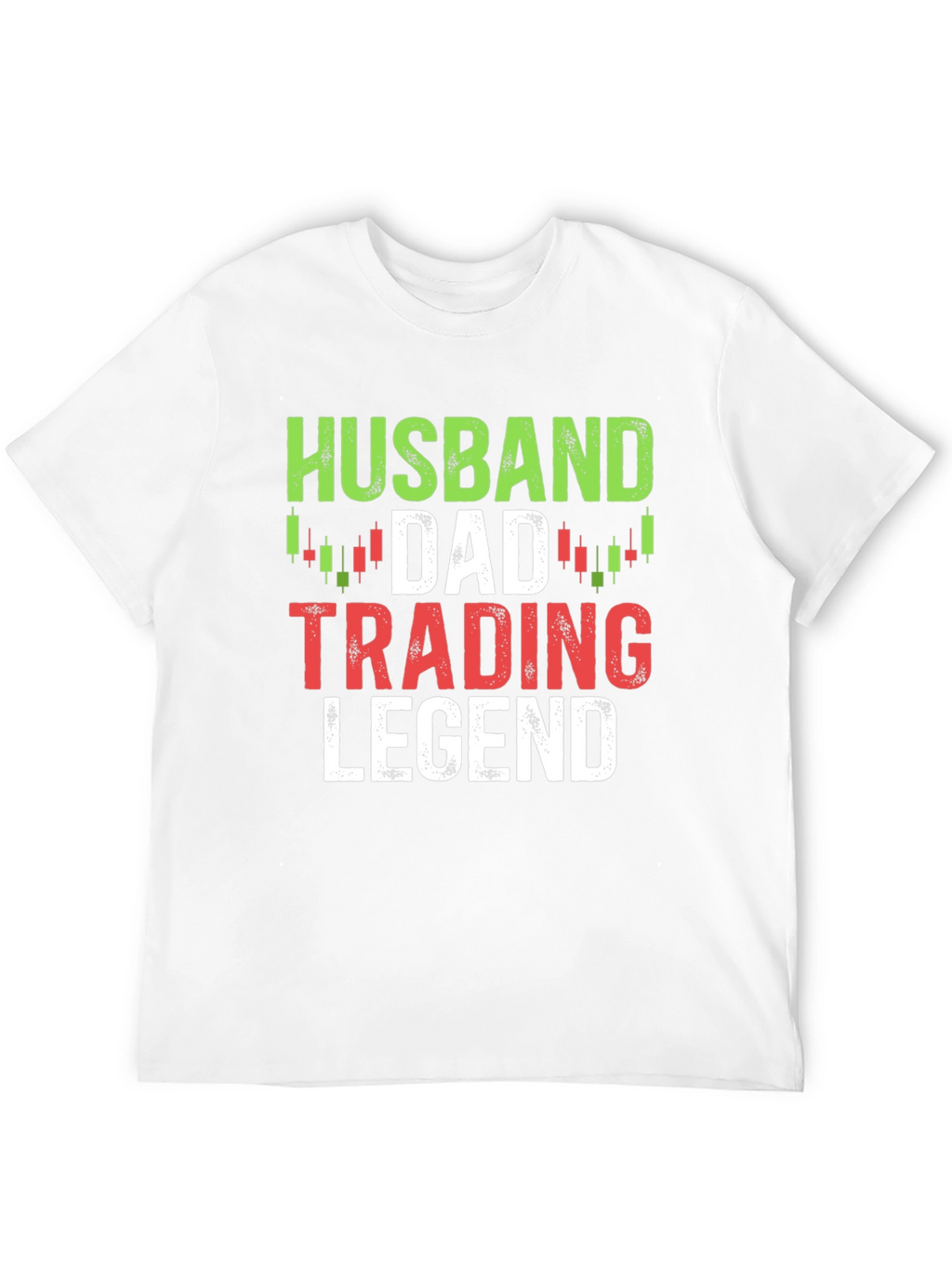 Husband Dad Trading Legend Black T-Shirt