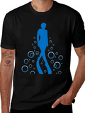 Diver Silhouette Black T-Shirt