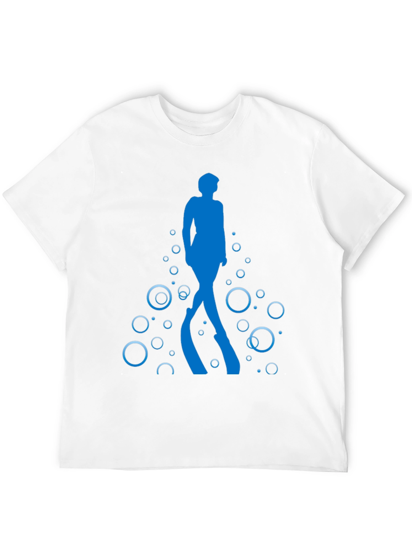 Diver Silhouette Black T-Shirt