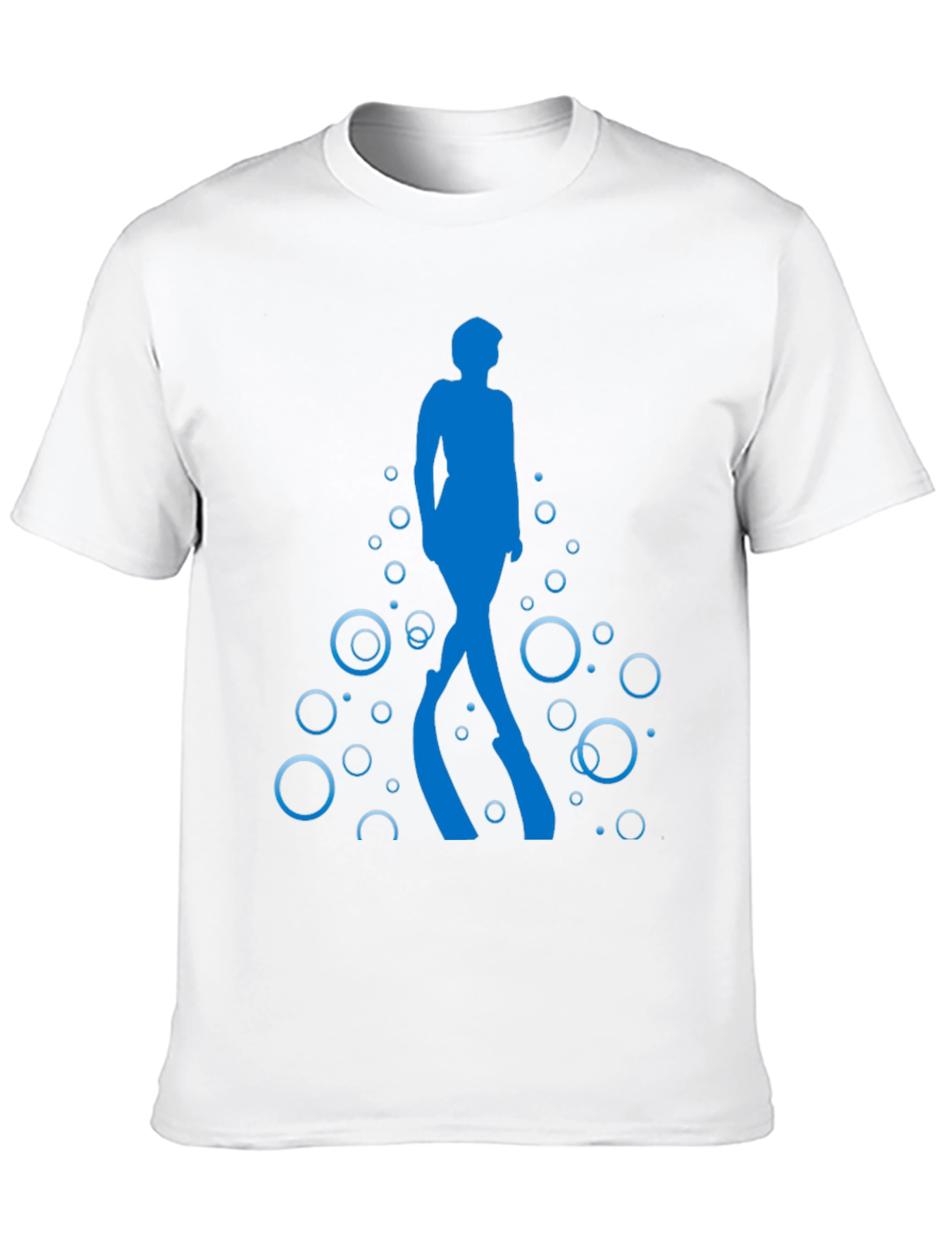 Diver Silhouette Black T-Shirt