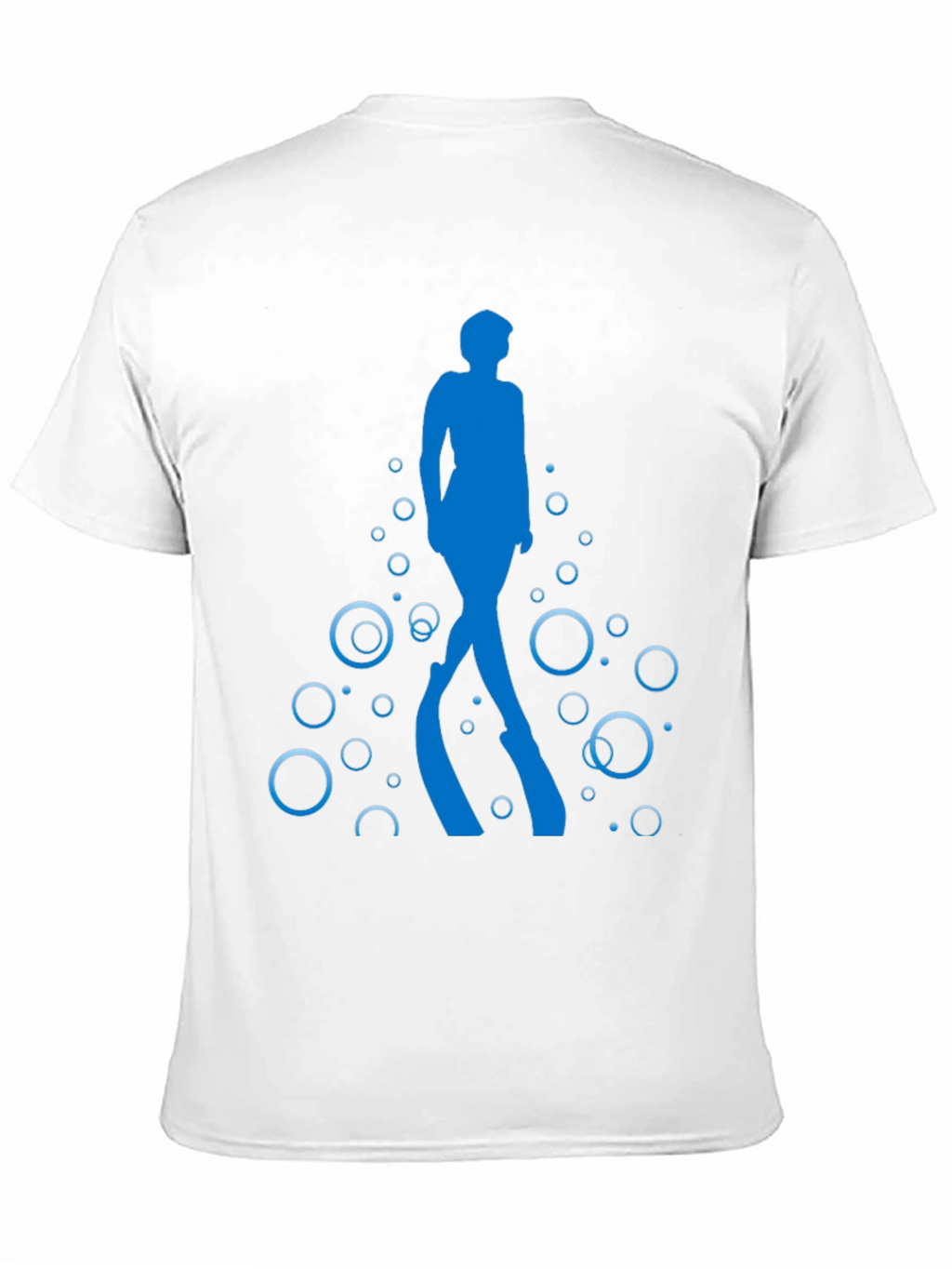 Diver Silhouette Black T-Shirt