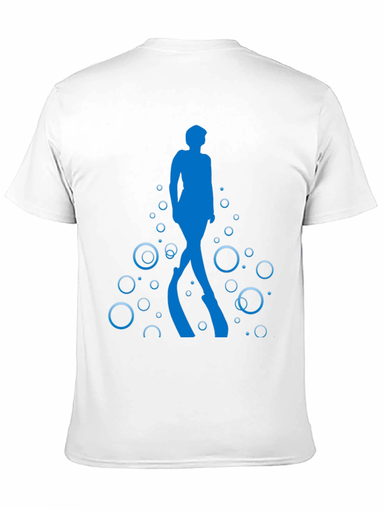 Diver Silhouette Black T-Shirt