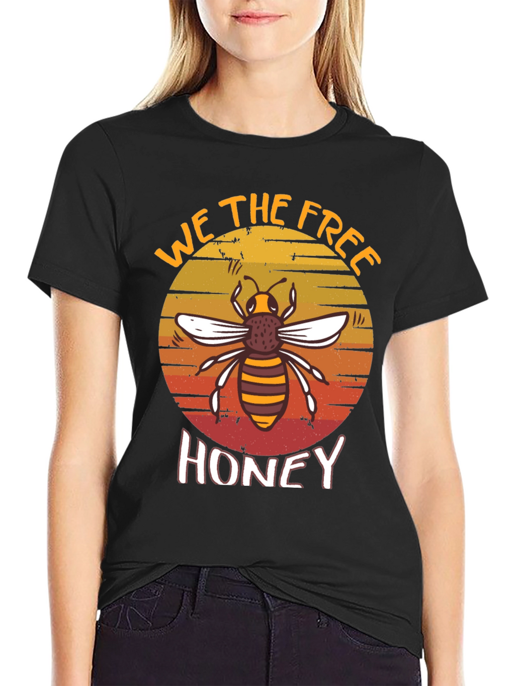 We the Free Honey Bee Graphic Tee
