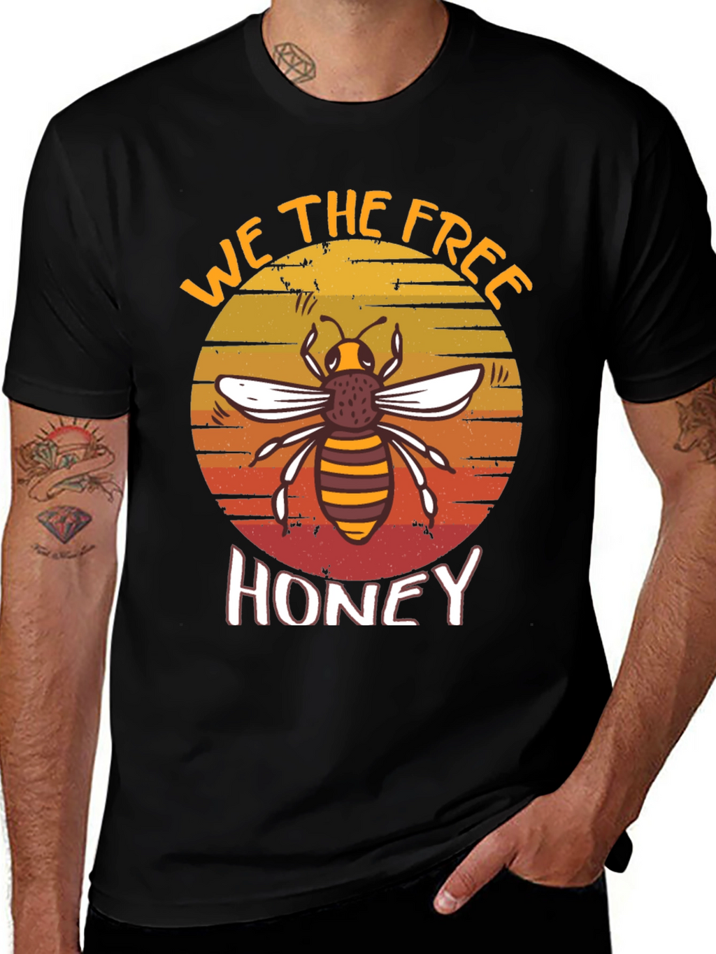 We the Free Honey Bee Graphic Tee