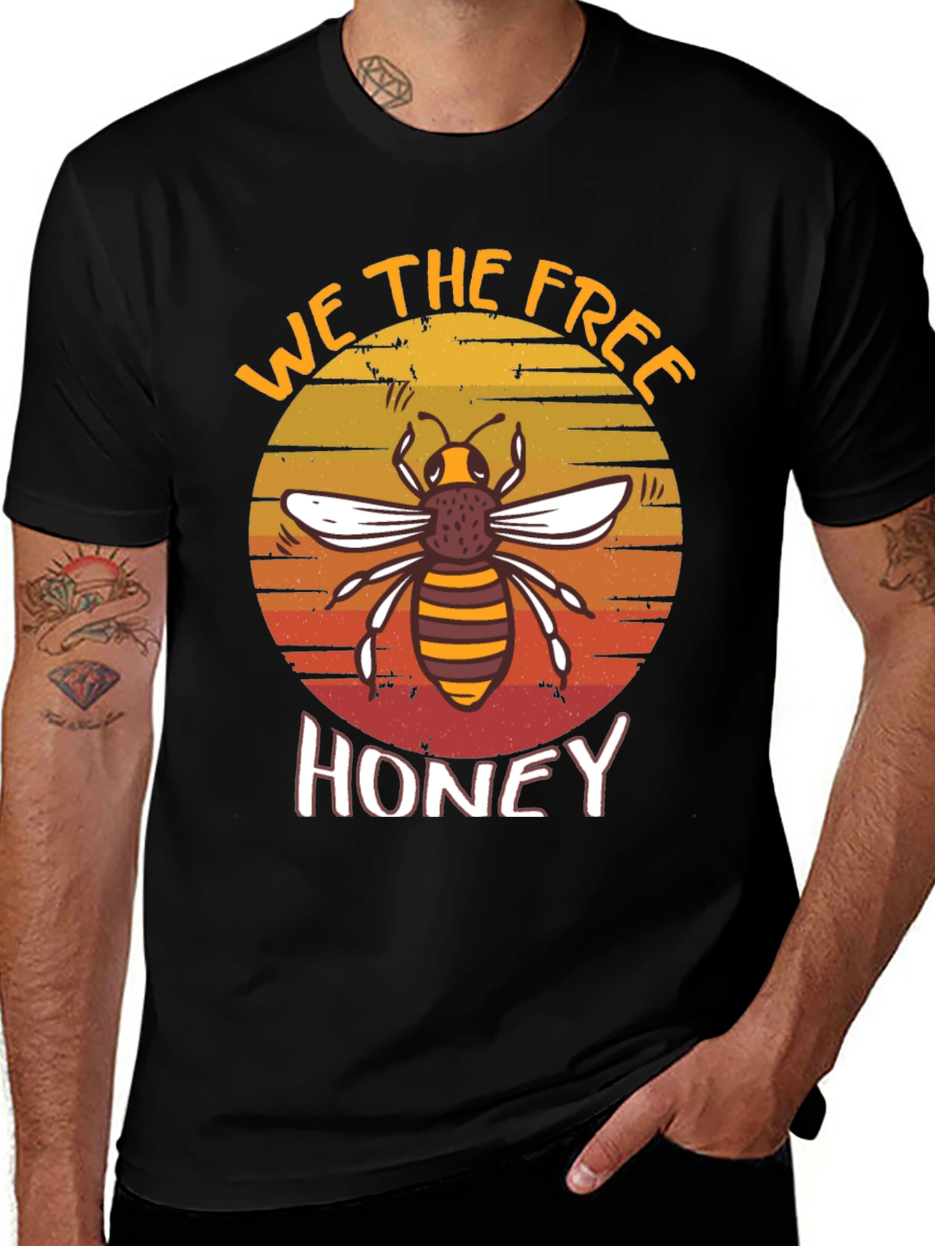 We the Free Honey Bee Graphic Tee