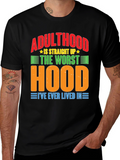 Adulthood Worst Hood Graphic T-Shirt