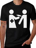 Vaccination Graphic Tee - Unisex Cotton Blend