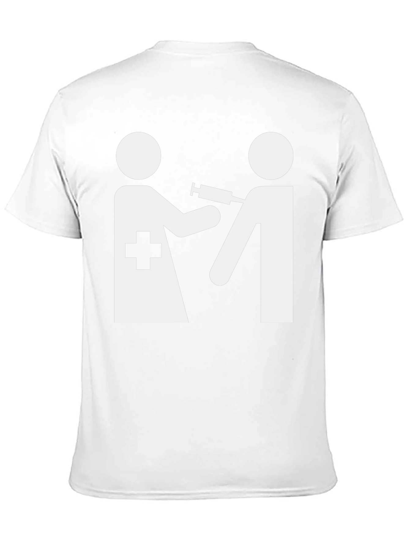 Vaccination Graphic Tee - Unisex Cotton Blend