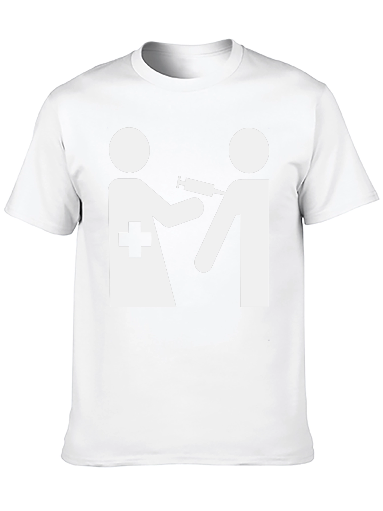 Vaccination Graphic Tee - Unisex Cotton Blend