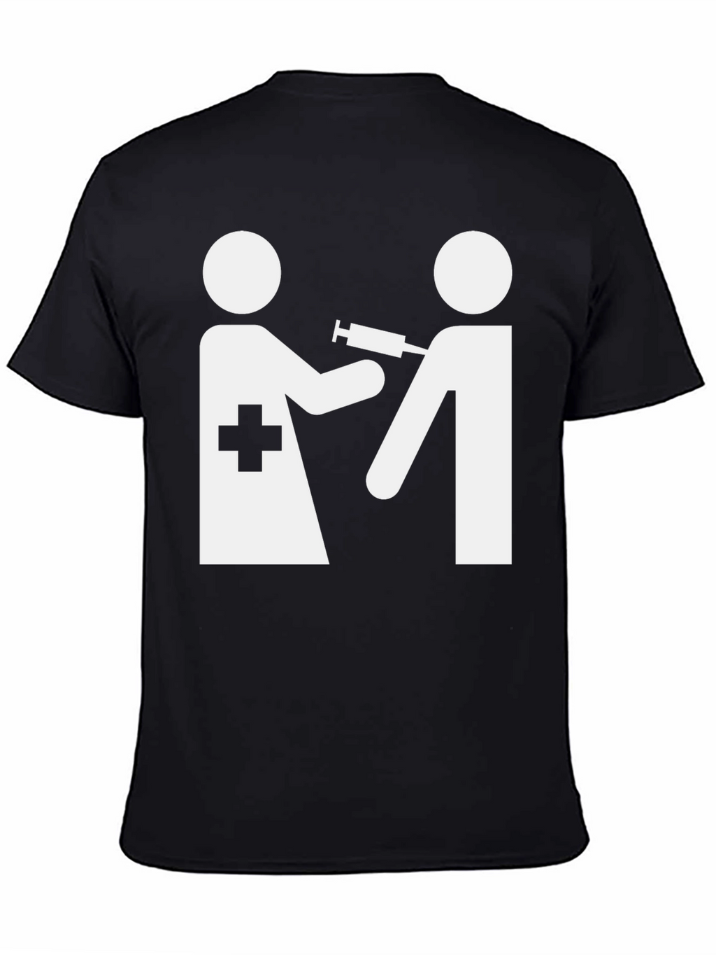 Vaccination Graphic Tee - Unisex Cotton Blend