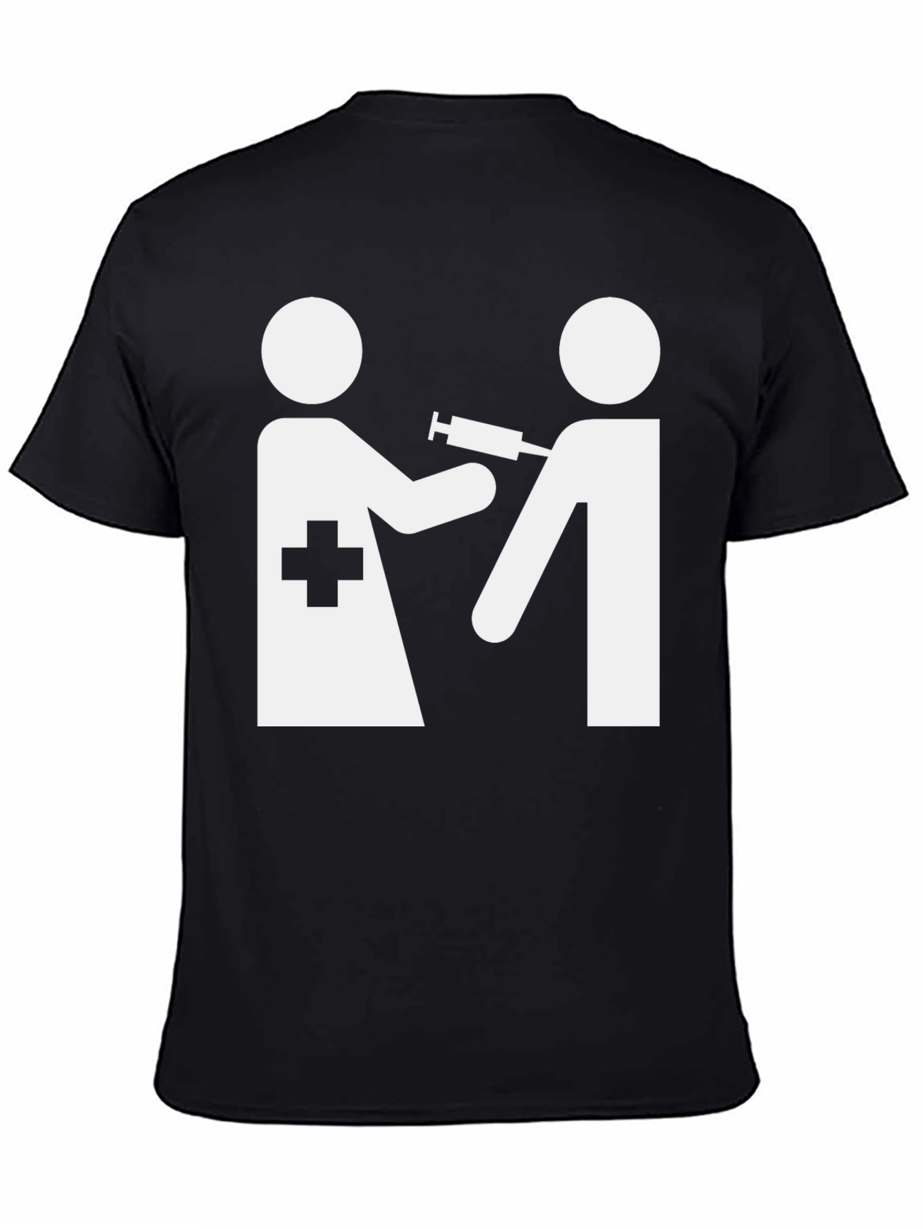 Vaccination Graphic Tee - Unisex Cotton Blend
