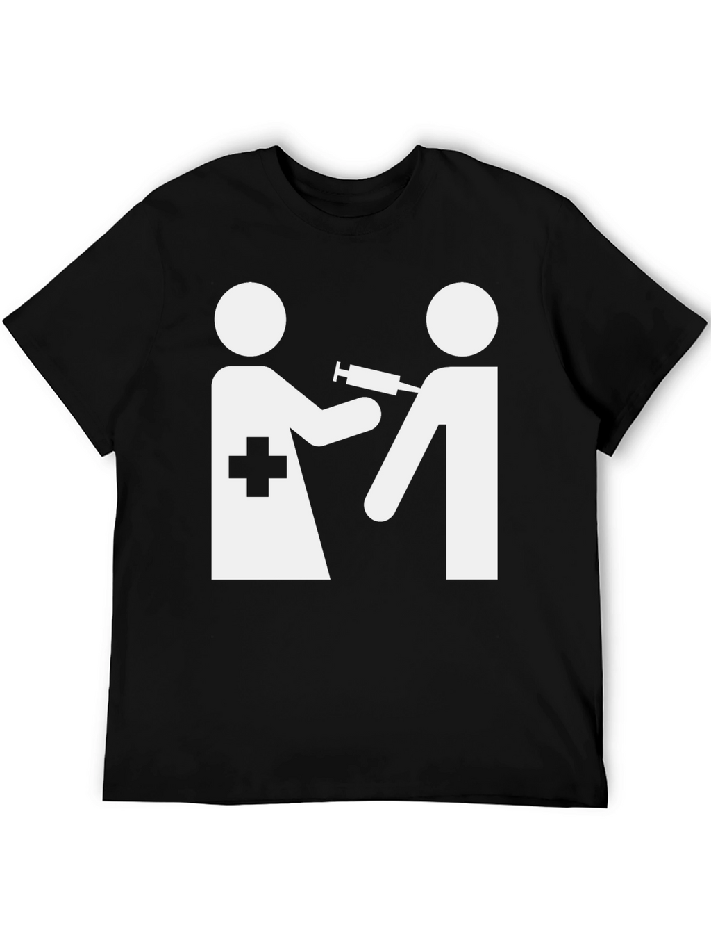 Vaccination Graphic Tee - Unisex Cotton Blend