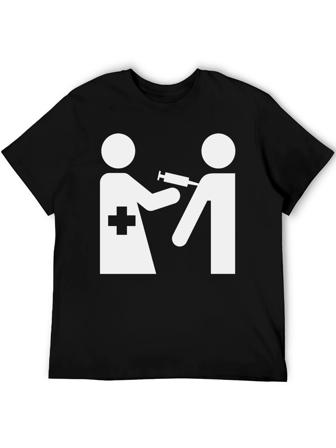 Vaccination Graphic Tee - Unisex Cotton Blend