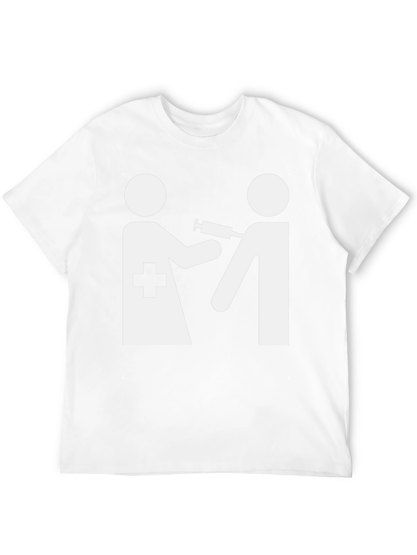 Vaccination Graphic Tee - Unisex Cotton Blend
