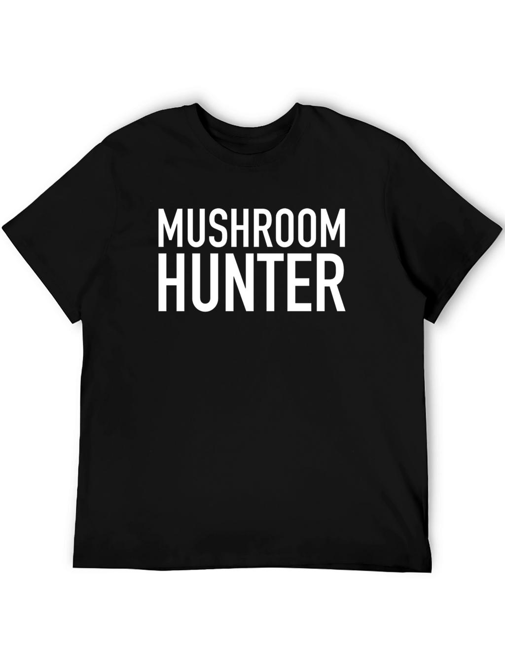 Mushroom Hunter Graphic Tee - Black