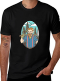Lumberjack Skeleton Graphic T-Shirt