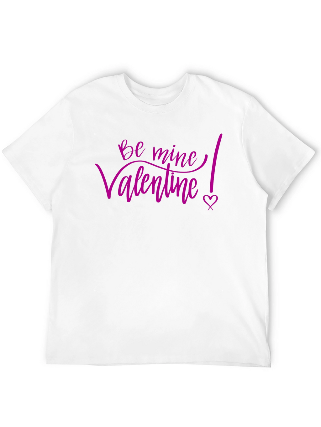 Be Mine Valentine T-Shirt - Black