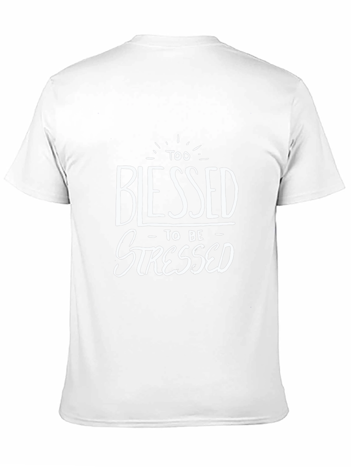 Blessed Graphic T-Shirt - Black Cotton Tee